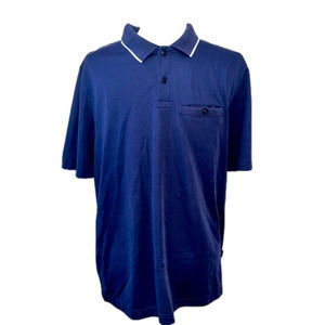 Ted Baker Men’s Polo, Size 5 (equivalent to an XL) Navy NWOT